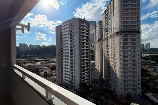 Vista da Varanda de apartamento à venda com 2 quartos, 45m² em Várzea de Baixo, São Paulo