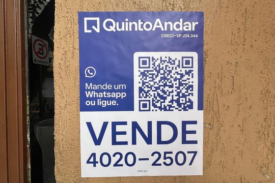 Placa de apartamento à venda com 2 quartos, 77m² em Sumaré, São Paulo