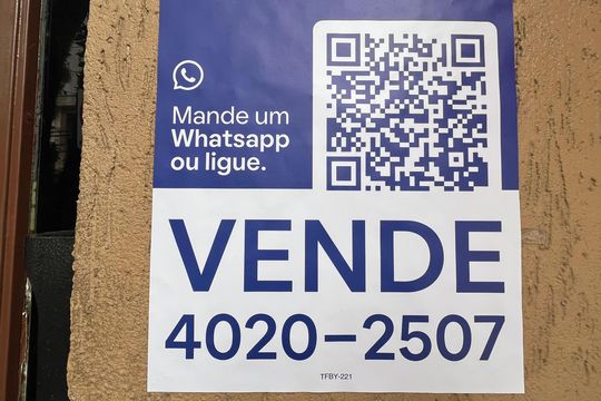 Placa de apartamento à venda com 2 quartos, 77m² em Sumaré, São Paulo