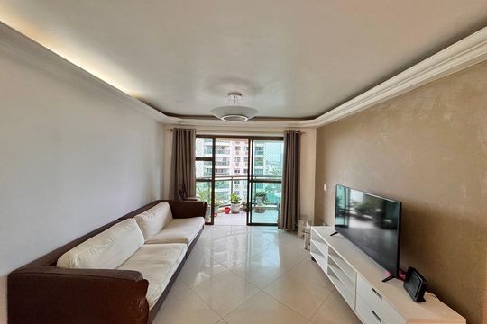 Sala de apartamento para alugar com 4 quartos, 105m² em Barra da Tijuca, Rio de Janeiro