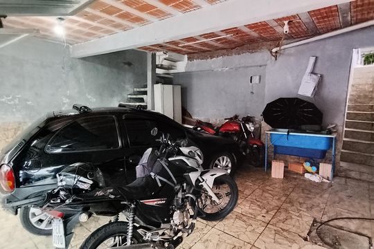 Quintal  de casa para alugar com 2 quartos, 50m² em Jardim São Bernadino, Suzano