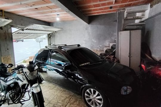 Quintal  de casa para alugar com 2 quartos, 50m² em Jardim São Bernadino, Suzano
