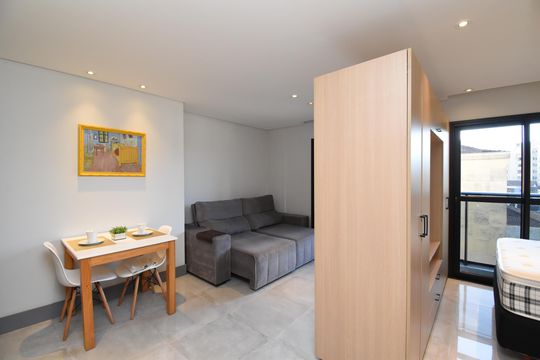 Studio de kitnet/studio à venda com 1 quarto, 34m² em Batel, Curitiba