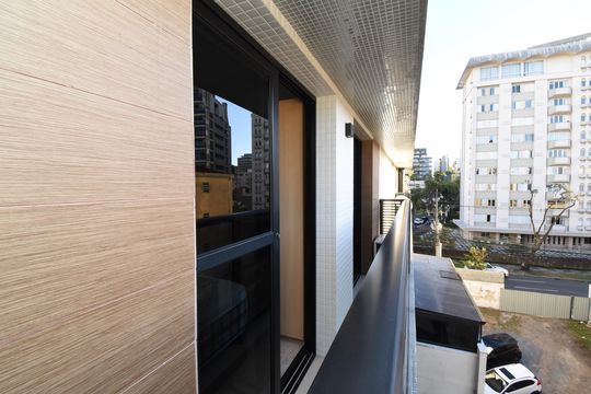 Sacada do Studio de kitnet/studio para alugar com 1 quarto, 34m² em Batel, Curitiba