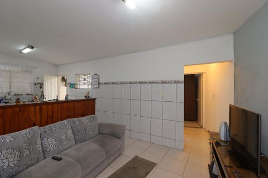 Sala da Casa 1 de casa à venda com 3 quartos, 340m² em Jardim Santo André, Santo André