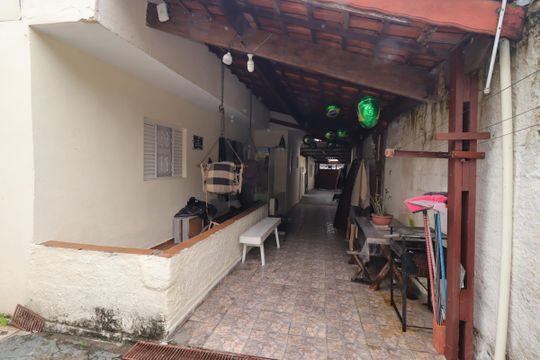 Garagem de casa à venda com 3 quartos, 340m² em Jardim Santo André, Santo André