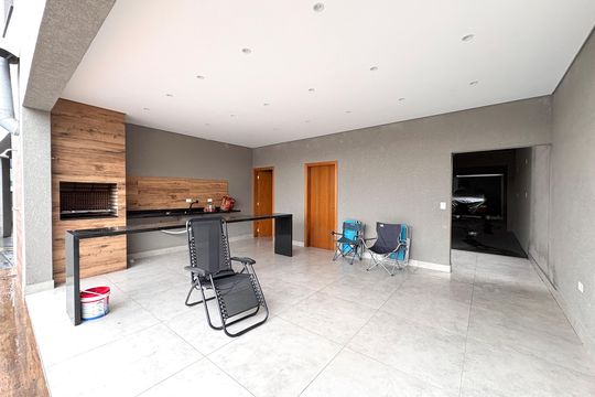 Área comum - Churrasqueira de casa à venda com 3 quartos, 103m² em Parque Sao Domingos, São Paulo