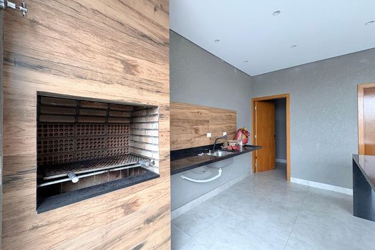 Área comum - Churrasqueira de casa à venda com 3 quartos, 103m² em Parque Sao Domingos, São Paulo