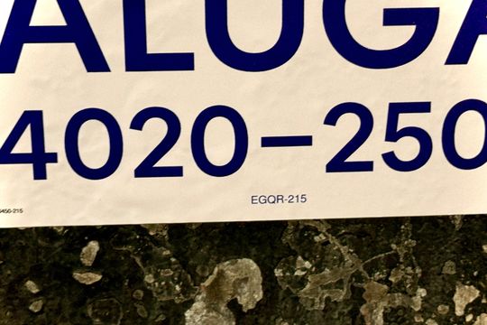 Placa de apartamento para alugar com 1 quarto, 40m² em Santa Teresa, Rio de Janeiro