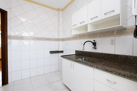 Cozinha de apartamento para alugar com 3 quartos, 80m² em Nova Granada, Belo Horizonte
