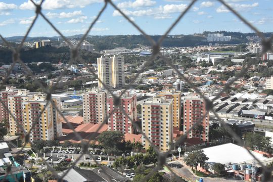 vista sala jantar de apartamento à venda com 3 quartos, 229m² em Retiro, Jundiaí