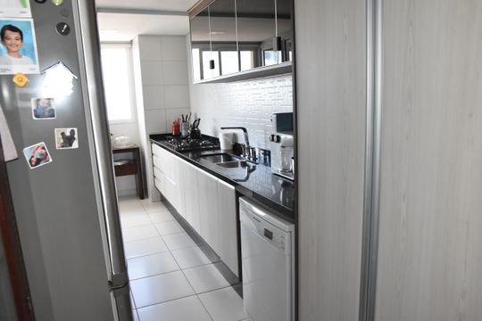 cozinha de apartamento à venda com 3 quartos, 229m² em Retiro, Jundiaí
