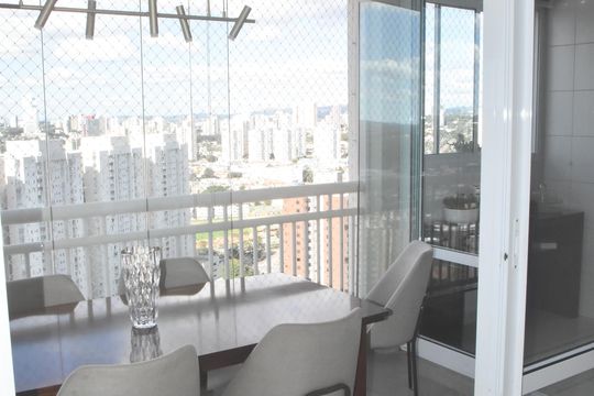 sala jantar de apartamento à venda com 3 quartos, 229m² em Retiro, Jundiaí