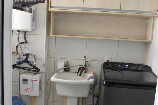area servico de apartamento à venda com 3 quartos, 229m² em Retiro, Jundiaí