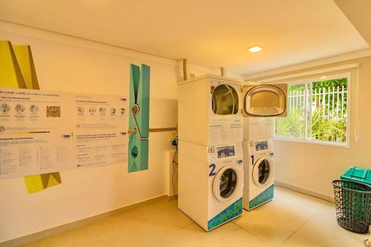 Área comum - Lavanderia de apartamento à venda com 2 quartos, 32m² em Jardim Itacolomi, São Paulo