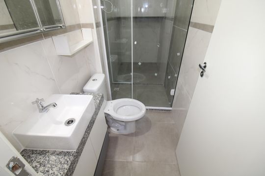 Banheiro de apartamento para alugar com 1 quarto, 40m² em Santana, São Paulo