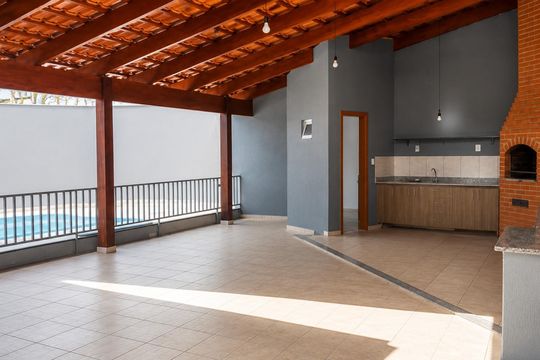 Churrasqueira de casa para alugar com 3 quartos, 432m² em Cidade Jardim, Uberlândia