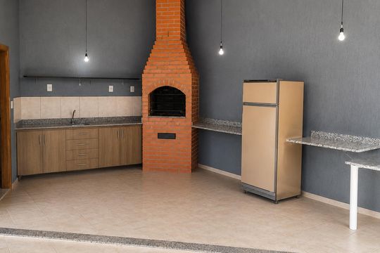 Churrasqueira de casa para alugar com 3 quartos, 432m² em Cidade Jardim, Uberlândia