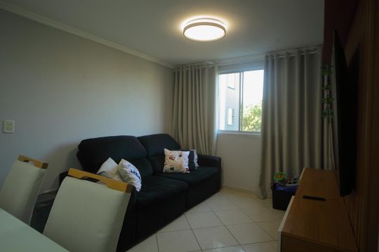 Sala  de apartamento à venda com 2 quartos, 54m² em Santa Terezinha, São Bernardo do Campo