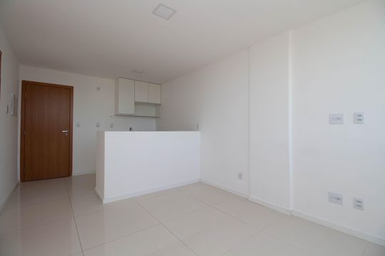 Sala de apartamento para alugar com 1 quarto, 38m² em Shcgn 703, Brasília