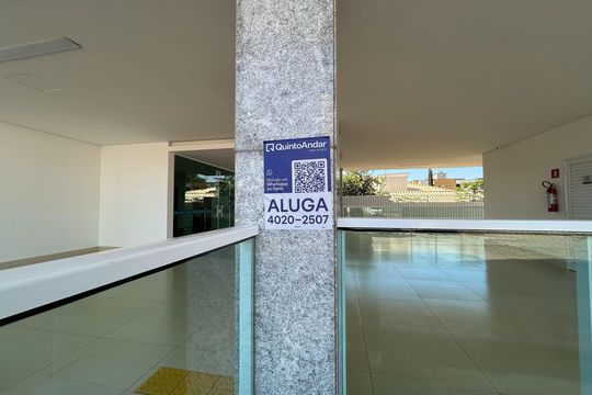 Placa de apartamento para alugar com 1 quarto, 38m² em Shcgn 703, Brasília