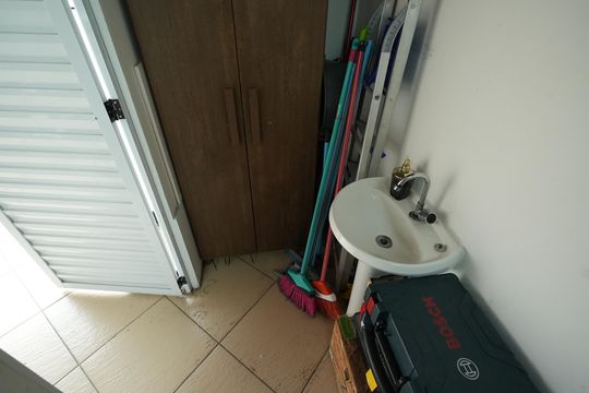 Lavabo de apartamento para alugar com 2 quartos, 86m² em Vila América, Santo André