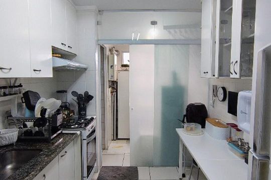 Cozinha de apartamento para alugar com 3 quartos, 86m² em Jaguaré, São Paulo