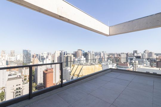 Varanda gourmet de apartamento à venda com 3 quartos, 209m² em Itaim Bibi, São Paulo