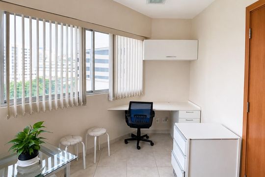 Escritório de apartamento para alugar com 1 quarto, 40m² em Águas Claras, Brasília