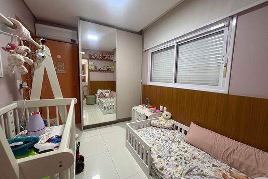 Suíte 2 de apartamento à venda com 3 quartos, 100m² em Setor Bueno, Goiânia