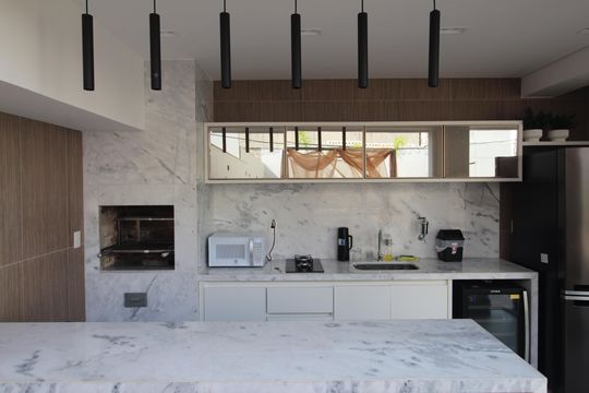 Área Gourmet de apartamento para alugar com 2 quartos, 68m² em Serrano, Belo Horizonte