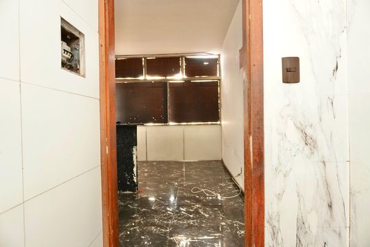 Cozinha de apartamento para alugar com 1 quarto, 60m² em Santo Agostinho, Belo Horizonte