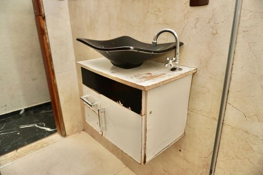 Banheiro  de apartamento para alugar com 1 quarto, 60m² em Santo Agostinho, Belo Horizonte
