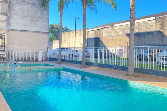 Área externa de apartamento à venda com 2 quartos, 58m² em Campo Grande, Rio de Janeiro