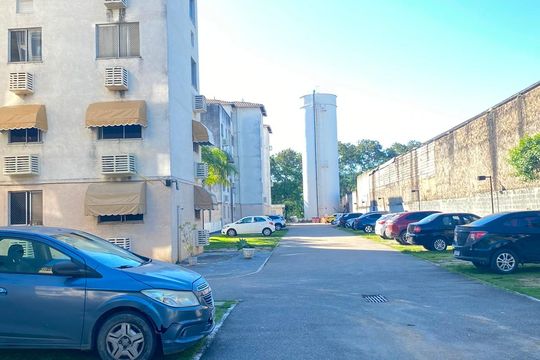 Área externa de apartamento à venda com 2 quartos, 58m² em Campo Grande, Rio de Janeiro