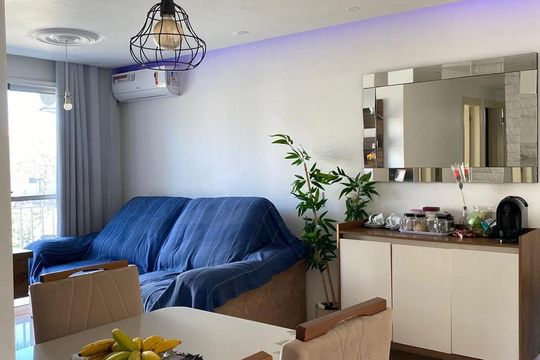 Sala de apartamento para alugar com 2 quartos, 58m² em Campo Grande, Rio de Janeiro