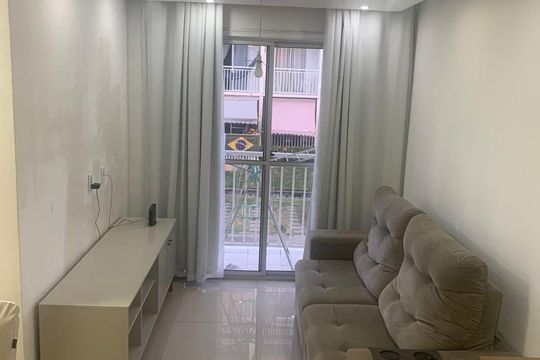 Sala de apartamento para alugar com 2 quartos, 58m² em Campo Grande, Rio de Janeiro