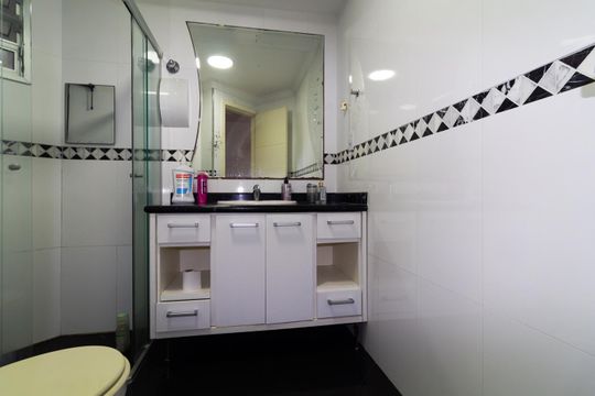 Banheiro da Suíte de apartamento para alugar com 2 quartos, 140m² em Vila Formosa, São Paulo