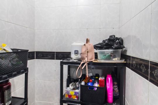 Cozinha de apartamento para alugar com 2 quartos, 750m² em Parque dos Camargos, Barueri