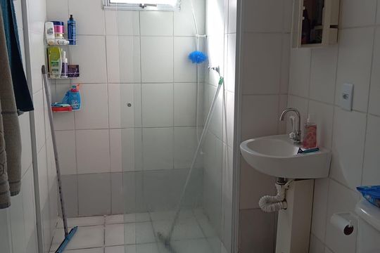 Banheiro de apartamento à venda com 2 quartos, 40m² em Freguesia do Ó, São Paulo