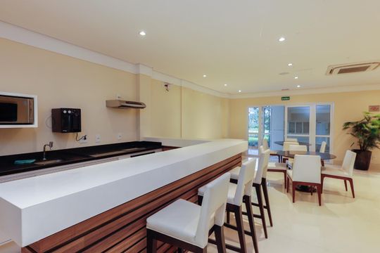 Área comum de apartamento à venda com 3 quartos, 144m² em Vila Irmaos Arnoni, São Paulo