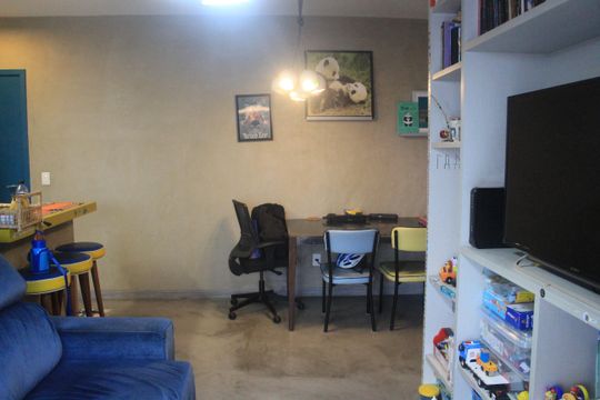 Sala de apartamento à venda com 2 quartos, 62m² em Fundação, São Caetano do Sul