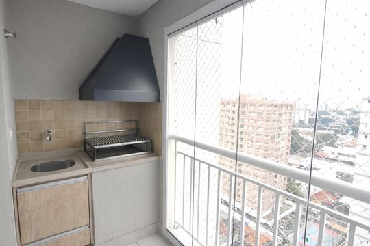 Varanda de apartamento à venda com 2 quartos, 62m² em Fundação, São Caetano do Sul