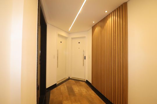 Hall de entrada de apartamento para alugar com 2 quartos, 86m² em Paraíso, Santo André
