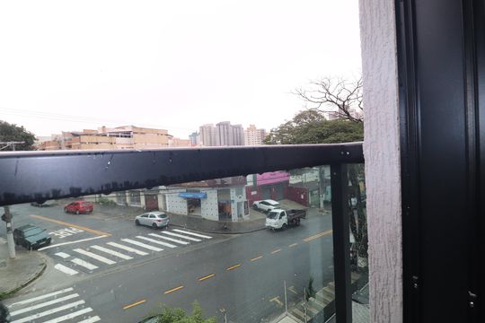 Varanda Quarto 1 suíte de apartamento para alugar com 2 quartos, 86m² em Paraíso, Santo André
