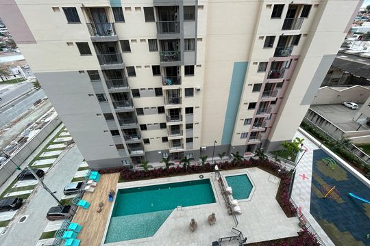 Vista da Varanda da Sala de apartamento para alugar com 2 quartos, 43m² em Cachambi, Rio de Janeiro