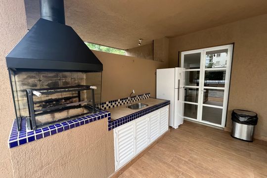 Área comum - Churrasqueira de apartamento à venda com 3 quartos, 138m² em Vila Suzana, São Paulo