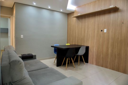 Sala de apartamento para alugar com 2 quartos, 51m² em Buritis, Belo Horizonte