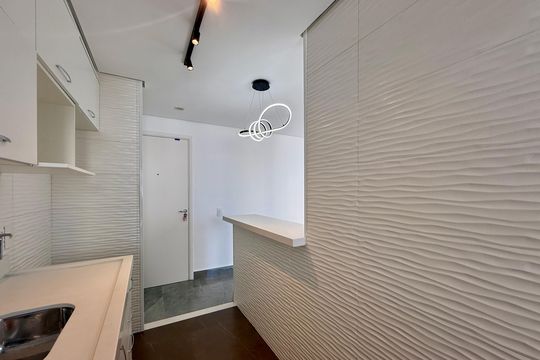 Cozinha de apartamento para alugar com 2 quartos, 56m² em Jardim Umuarama, São Paulo