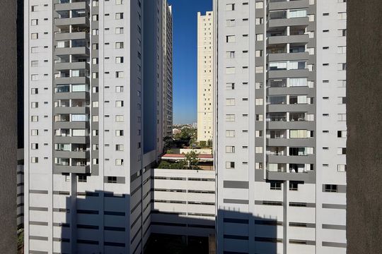 Vista Área de Serviço de apartamento para alugar com 2 quartos, 56m² em Jardim Umuarama, São Paulo